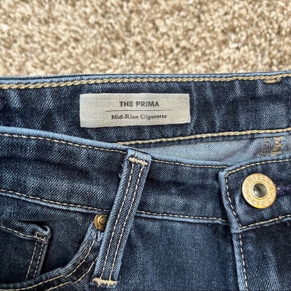 AG Adriano Goldschmied The Prima Cigarette Mid-Rise Skinny Jeans - Picture 4 of 8